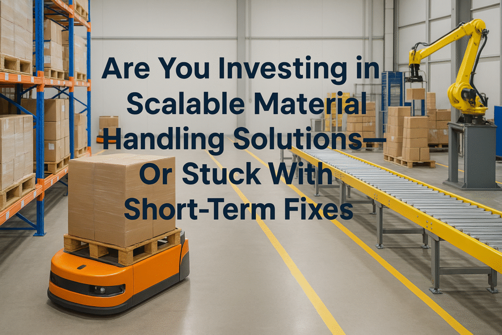 Are You Investing in Scalable Material Handling Solutions or Stuck With Short-Term Fixes?