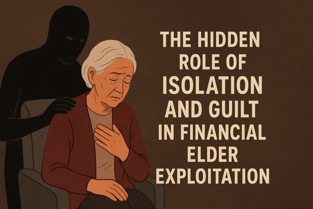 The Hidden Role of Isolation and Guilt in Financial Elder Exploitation