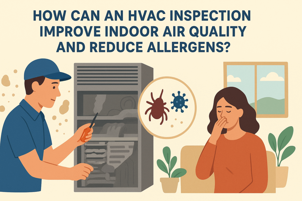 How Can an HVAC Inspection Improve Indoor Air Quality and Reduce Allergens?