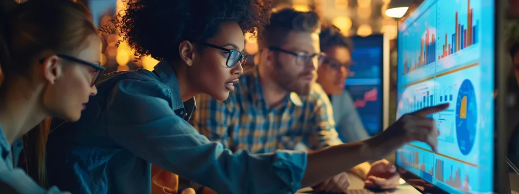 A manager who knows how to use AI orchestration looks at AI-surfaced data