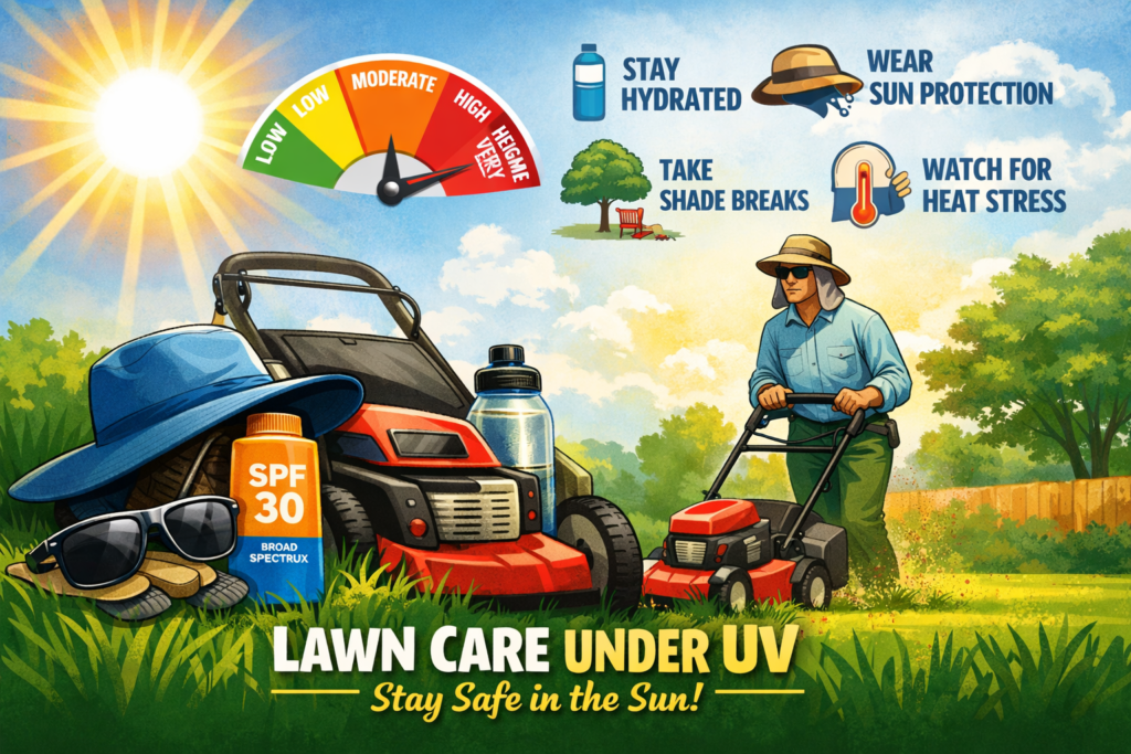 Lawn Care Under UV: Smart Precautions for Outdoor Chores