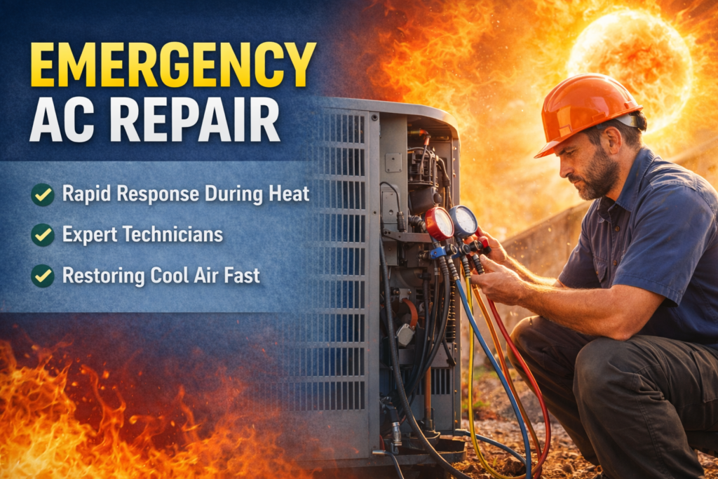 How Fast Can Emergency AC Repair Services Fix Your Cooling Issues During Peak Summer?
