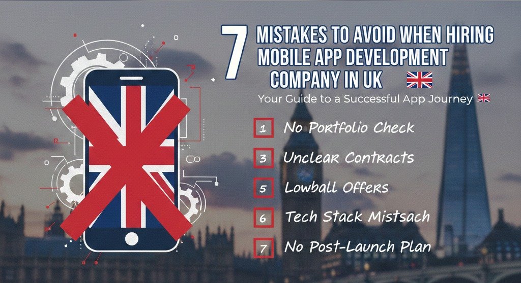 7 Mistakes to Avoid When Hiring a Mobile App Development Company in UK